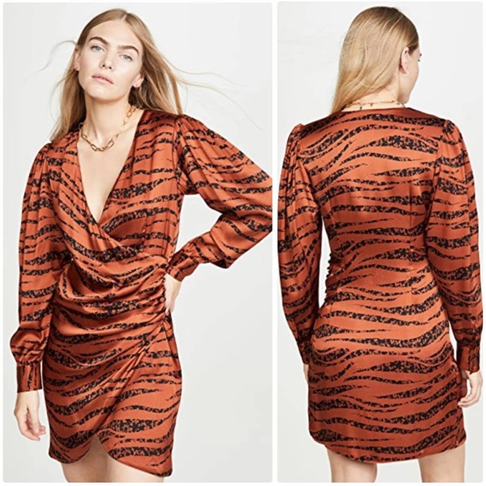 NEW NWT Anine Bing Silk Penelope Dress